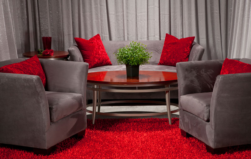elegant rental furniture and seating for Hollywood Green rooms