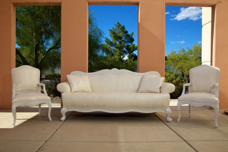 rental modern Louie couch