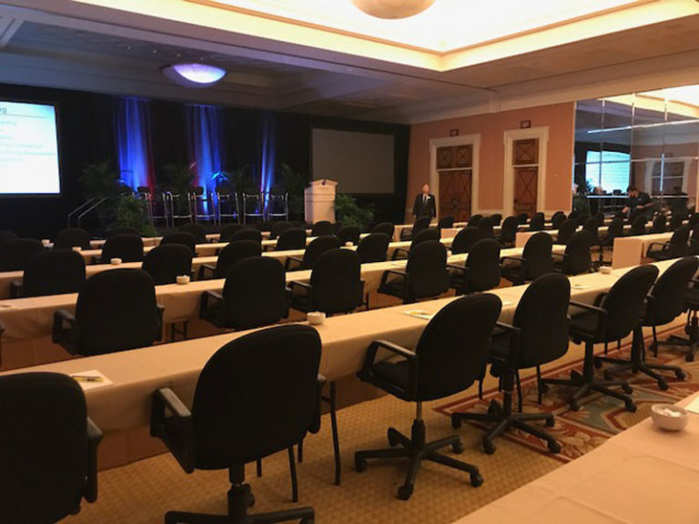 comfortable rental seating for convention centers at Caesar's Palace Las Vegas
