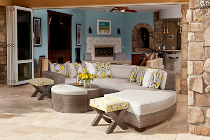resort style custom furniture for residential and commercial properties at Southern Highlands Las Vegas