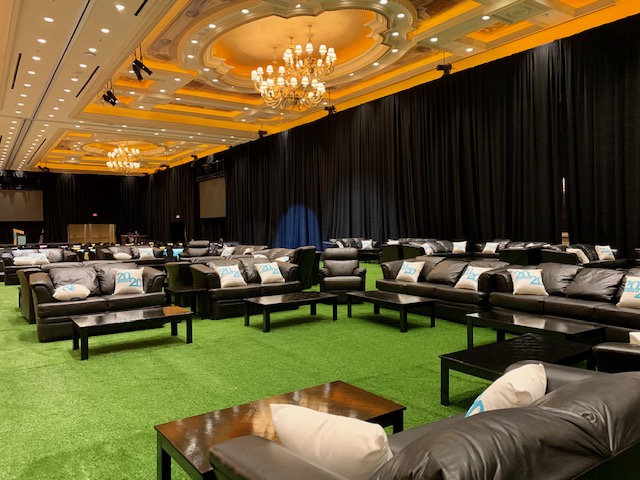 Furniture rental in Las Vegas for The Big Game at the Venitian