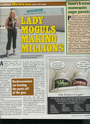 Rag Magazine article about Somers Furniture 2004