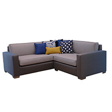 7′ Loose Cushion Sectional-2 piece