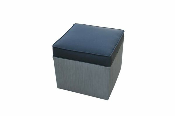 Cube Cushion Top Ottoman