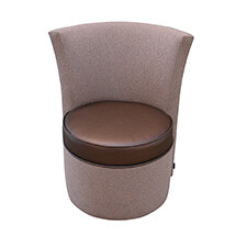 Small Swivel Dining or Occasional Chair