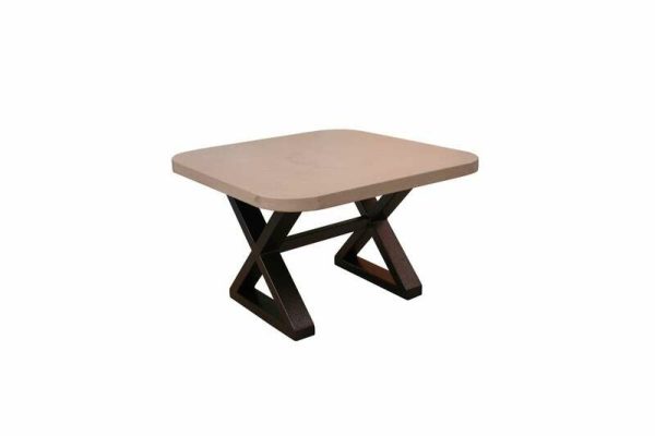 Concrete & Metal Scround Coffee or Corner Table