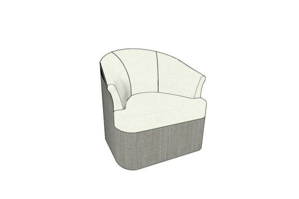 Resort Style Swivel Chair