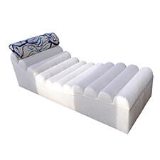 Adjustable Ribbed Lounger