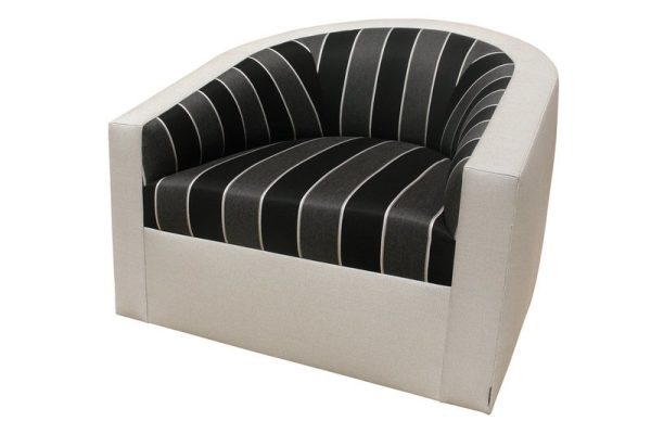 Swivel Chair with Hidden Base