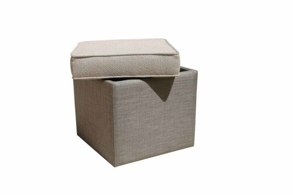 Square Storage Ottoman